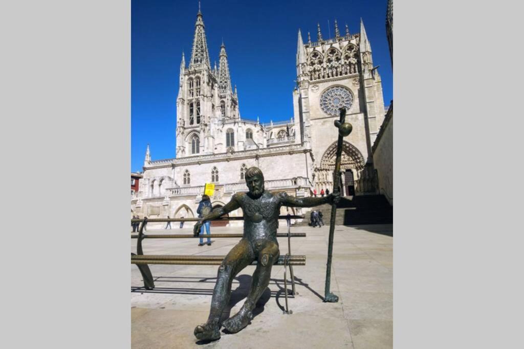 Апартаменты Tu Hogar En El Camino. Burgos Centro. Vut. Wifi Экстерьер фото